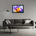thumbnail image 3 of Stephen Chambers 24x17 Black Modern Wood Framed Wall Art Titled - Flower23, 3 of 6