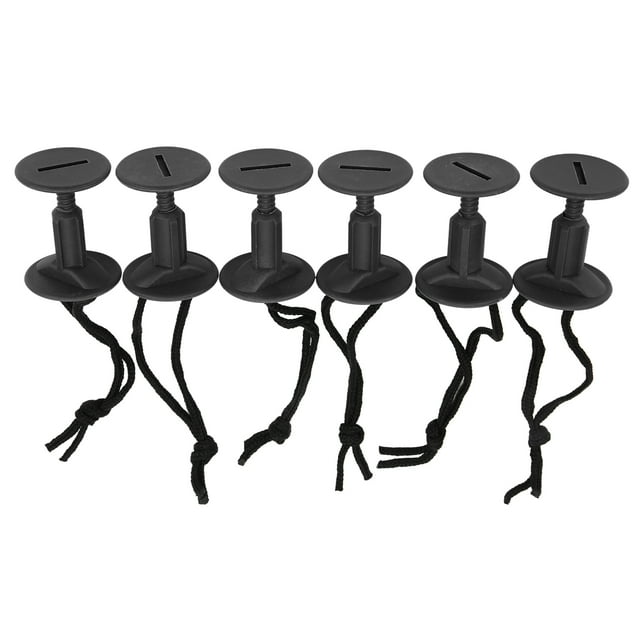 Tapón de Cuerda para Pierna Con Correa para Tabla de Surf Con Ranuras Desmontables, Tapones para Correa de Surf de Plásstico de Nailon, Traje para Accesorios de Repuesto para