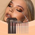 thumbnail image 4 of HOARBOEG Make-up Brush Set With Cloth Bag Clearance Sale, 4 of 5