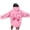 Pink, variant on NinXxx Women's Letter Print Hooded Long Sleeve Casual Sports Hoodie Pink XXL