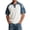 Blue5#19317KK, variant on Hearthz Mens Denim Shirt Patchwork Raglan Mens Short Sleeve Shirts Crew Neck Lightweight Running Gym Basketball Jersey with Pocket Blue S