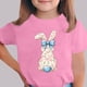 thumbnail image 3 of Camiseta de Cuello Redondo Impresa de Pascua de Manga Corta para Niños, Camiseta Gráfica de Niños Casual para 3-14 Años de Uso Diario, 3 of 5