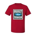 thumbnail image 2 of Wild Bobby, Ford Built Tough, Cars and Trucks, Men Graphic Tee, Red, Medium, 2 of 4