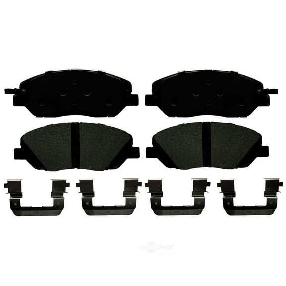 Disc Brake Pad Set Fits select: 2018 HYUNDAI SANTA FE SPORT, 2017-2018 HYUNDAI SANTA FE