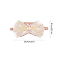 thumbnail image 3 of Bow Knot Eye Mask For Sleeping Blocking Out Light Relieving Eye Fatigued Sleep Protection Simulated Silk Eye Mask, 3 of 6
