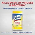 thumbnail image 2 of LYSOL Disinfecting Wipes - Lysol On the Go Citrus 15 ct, Lysol Wipes On the go Citrus, 2 of 5