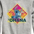 thumbnail image 3 of Disney - Lilo & Stitch - Ohana - Toddler & Youth Crewneck Fleece Sweatshirt, 3 of 5