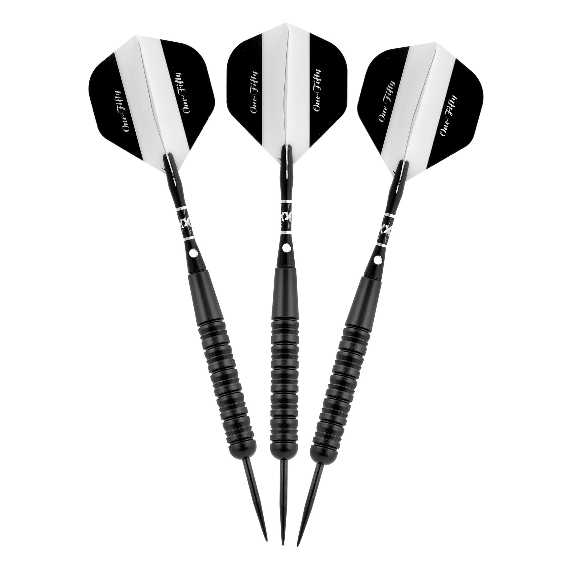Elkadart Black 150 Jet Black Steel Tip Darts 20 Grams