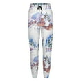 thumbnail image 5 of Women's Sweatpants, Snowy Cottage Holiday Scene Baggy Sweatpants Joggers for Women, Fall Outfits for Women 2024 Lounge Yoga Athletic Workout Pants with Pockets, 5 of 7