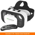 thumbnail image 3 of Virtual Reality 3D VR Smart Glasses with Wireless Remote Control IMAX Movie Gaming VR Glasses, 3 of 5