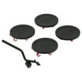 thumbnail image 1 of QIILU 5Pcs Furniture Lifter Heavy Duty Shifter Transport Moving Tool Kit Set For Home Office Garage,Furniture Transport Tool,Office Furniture Moving Tool, 1 of 8