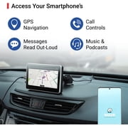 Car and Driver INTELLIDASH with Apple Carplay and Android Auto, 7'' IPS Touchscreen Multimedia Player with Bluetooth, Mirror Link, SiriusXM, Google, Siri Assistant Dash or Windshield Mounted