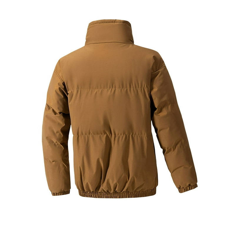 Long Sleeve Solid Color Turtleneck Coat Long Sleeve Solid Color Turtleneck Coat