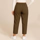 thumbnail image 5 of Pincandy Women's Plus Size Solid Color Fashion Elastic Waist Corduroy Wide Leg Pants with Pockets, Loose Fit, Casual & Daily Wear, 5 of 7