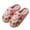 Pink, variant on XIMIN Women Mens Non-Slip Furry House Slippers Fuzzy Print Slippers Casual Slip-on Home Shoes Cute Warm Outdoor Indoor Soft Plush Anti Slip Bedroom Cozy Shoes