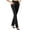 #0065-Black, variant on Womens High Waist Wide Leg Yoga Pants with Pockets Loose Slim Casual Work Trousers Bottoms for Daily Office