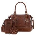 thumbnail image 1 of Set de bolsos Montana West Wrangler Doctor Bag, 3 unidades, para mujer, 1 of 7