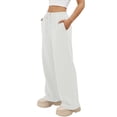 thumbnail image 3 of Yutgune Wide Leg Sweatpants for Women High Waist Drawstring Sweatpants Women Baggy Street Casual Sweats, 3 of 7