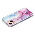 thumbnail image 2 of Dteck Case Compatible for iPhone 13 6.1 inch,Shockproof Flexible Soft Rubber Silicone TPU Stylish Marble Pattern Slim Cover. For iPhone 13,D, 2 of 5