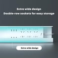 thumbnail image 3 of Under Desk Cable Management Tray, Cord Organizer, PVC Cord Management Tray, No Drill Desk Cable Organizers, Under Table Cable Management Basket, For Office Home, 3 of 9