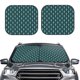 thumbnail image 2 of Balery Green Vintage Peacock Parasol para parabrisas de coche de 2 piezas | Parasol plegable para parabrisas delantero de coche para la mayoría de sedanes-Medium, 2 of 6