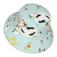 thumbnail image 3 of Kll Cute Cows Bucket Hat For Women Men Packable Travel Beach Sun Hat Outdoor Rave Accessories Reflective Fisherman Cap, 3 of 9