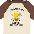 thumbnail image 4 of Inktastic Cute Bee Grandpa's Little Honeybee with Stars Boys or Girls Long Sleeve Baby Bodysuit, 4 of 5