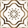 thumbnail image 6 of Mi Alma Peel & Stick Tiles - Brown Floral Vinyl Backsplash 12x12, 6 of 11