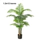 thumbnail image 3 of Billuyoard Fácil de limpiar, hoja de Monstera, decoración del jardín del hogar, palmera Artificial, plantas artificiales para el hogar Decoración 1.2m12 hojas, 3 of 6