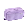 thumbnail image 2 of BiFandian Pencil Pouch with Zipper, Clear Large Capacity Pencil Case, Multi-layer Aesthetic Pen Bag, Sturdy Multifunctional Pencil Bag, Pencil Box, 2 of 6