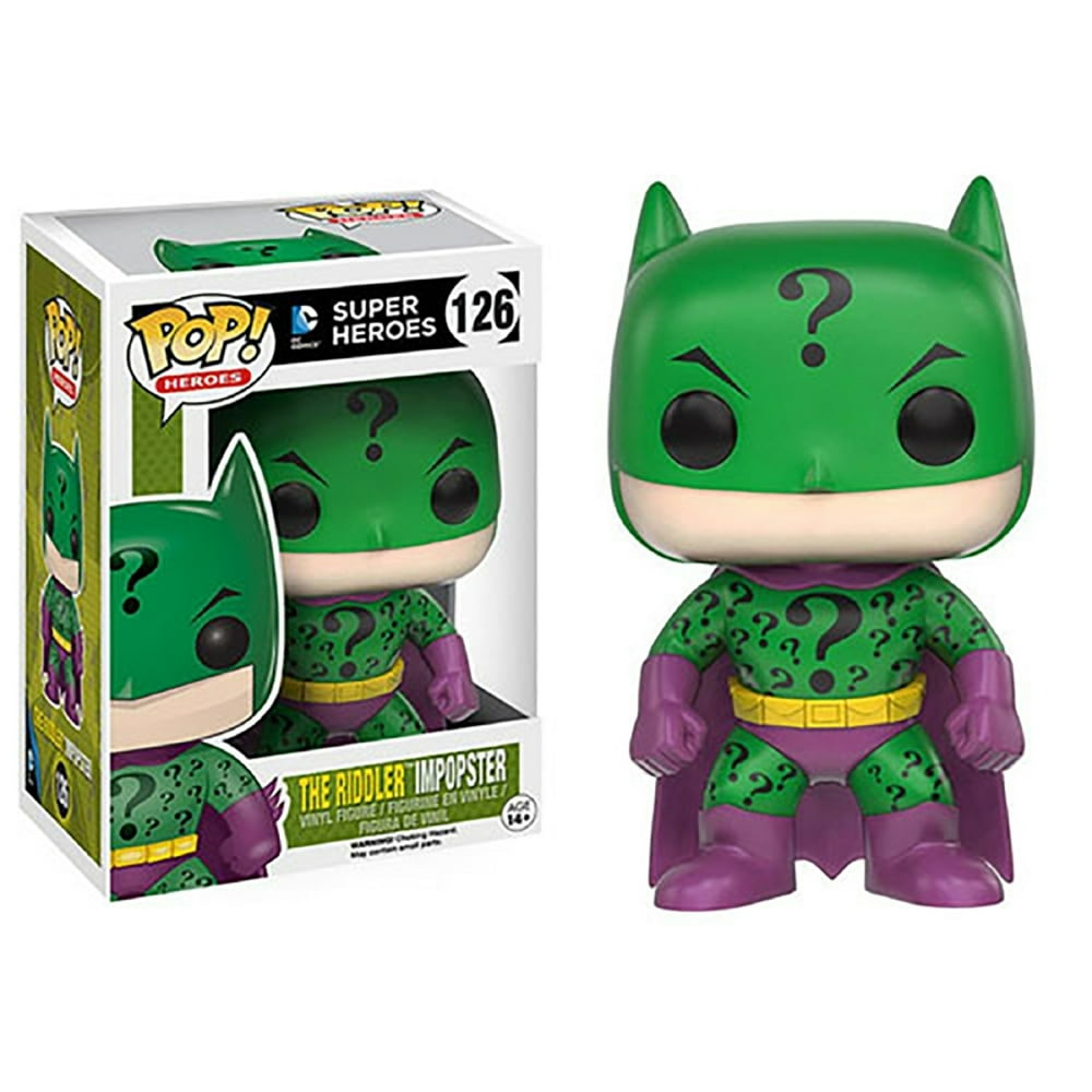 Funko POP Heroes: DC Villains as Batman The Riddler Impopster Vinyl Figure - Walmart.com
