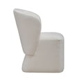 thumbnail image 5 of Liberty Furniture Accent Dining Chair with Castors - Rounded Arm - Ivory, 5 of 11