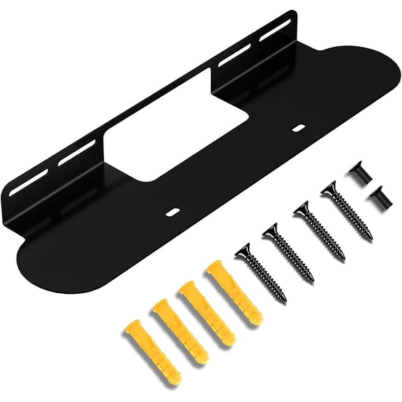 Aiweiwa Soundbar Mount for Sonos Beam Wall Mount Bracket Easy to Install Metal Mounting Bracket for Sonos Beam Mount, Black