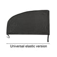 thumbnail image 6 of 1 Pair Car Rear Window Sunshade UV Protect Shield Mesh Prevent Mosquito Sunshine Privacy Protection Elastic Folding Curtain for Most Vehicles Sedans SUVs, 6 of 8