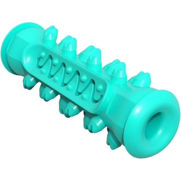 Dog Toys for Aggressive Chewers, Tough Toothbrush Dog Chew Toy, Nearly Indestructible Rubber Toys for Pet Training, Teeth Cleaning, Playing and Chewing for Medium & Large Breeds