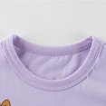 thumbnail image 4 of Esaierr Toddler Girls Short-Sleeved T-Shirt for Kids Summer Cotton Pullover Tops Printed Tees Shirt Girls Summer T-Shirt for 1-8 Years, 4 of 9