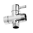 thumbnail image 1 of 2.5cm Salidas De 2cm Válvula De Adaptador En T Divisor De 3 Vías Para Desviador Inodoro Bidet Rociador Cabezal De Macarena Ducha Válvula Mezclador, 1 of 7