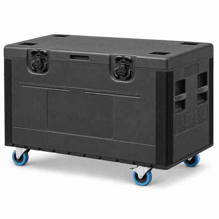 RDYMONKEY Cable Trunk Size 35x22 in ATA Case - Heavy Duty Utility Road Trunk Flight Case with Wheels, Truck Pack Size Transport for Pro Audio and DJ Touring
