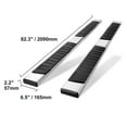 thumbnail image 6 of KFFKFF 6" Side Steps for 2019-2023 Chevy Silverado/GMC Sierra 1500 & 2020-2024 2500/3500HD Crew Cab, Durable 201 Stainless Steel Running Boards, Supports up to 500lbs, Pair, 6 of 9