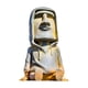 thumbnail image 3 of Adorno de Pascua, estatua de colección de regalos, escultura de hierro, figura para oficina, gabinete, dormitorio, centro de mesa de inauguración de, 3 of 9
