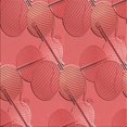 thumbnail image 1 of Ahgly Company Tapis d'Intérieur Lavable en Machine Carré Rouge, 6 Pieds Carré, 1 of 7