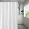 thumbnail image 2 of EVNELE Shower Curtain Hooks Rings, Double Sided Stainless Steel Shower Hooks Rust Proof for Bathroom Shower Rods Curtain, Set of 12, Nickel, 2 of 8