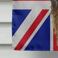 thumbnail image 4 of Leonberger with English Union Jack British Flag House Flag, 4 of 4