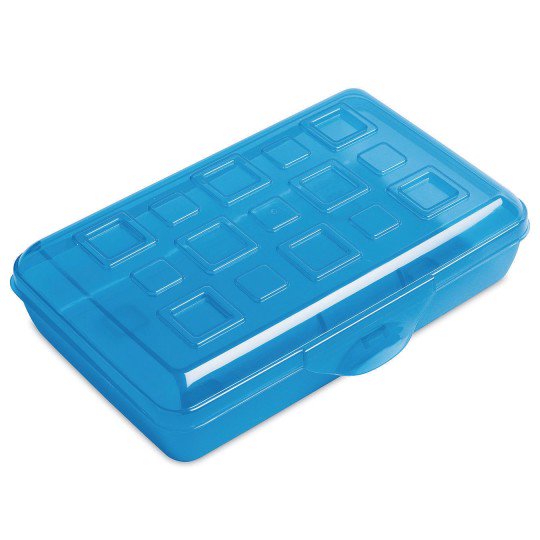 Sterilite Sterilite Stackable Pencil Boxes With Snapping Lid Value Pack