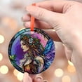 thumbnail image 4 of Christmas 2025 Ornament, Christmas Decoration, Holiday Gift Idea, Heirloom Keepsake, Round , Gift Exchange, Gift Idea, Angel, Holiday Keepsake, Xmas Tree Hanging Decoration, Season, 4 of 5