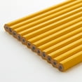 thumbnail image 6 of BAZIC Pre-Sharpened #2 HB Yellow Pencil, Wood Free, Latex Free Eraser (12/Pack), 2-Packs, 6 of 7