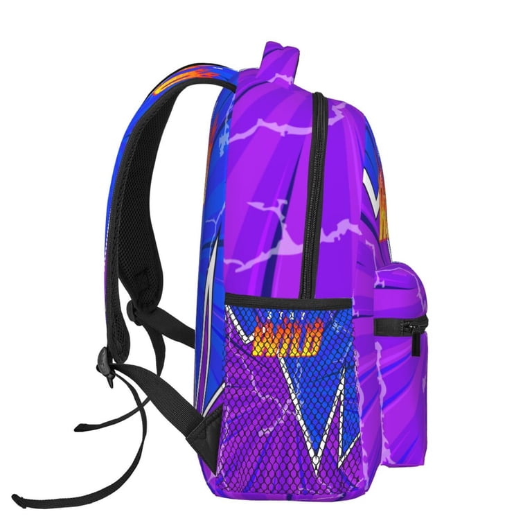 Ben Azelart Stay Wild Backpack Lightweight Bookbag Casual Daypack