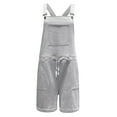 thumbnail image 4 of Cathalem Womens Rompers Jumpsuits Going Out Bodycon Jumpsuit Shorts,Gray XXL, 4 of 5