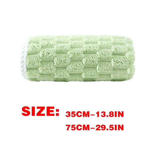 Toallas de Baño Grandes Nube Pabellón Terciopelo 35x75cm Tamaño Grande Casa Adulto Toalla de Baño Espesado Agua Absorbente Suave Suave Toallas de Baño
