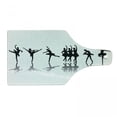 thumbnail image 1 of Ballet Cutting Board, Ballerinas on Stage Concert Dance Sugar Plum Fairy Theatrical, Decorative Tempered Glass Cutting and Serving Board, in 3 Sizes, by Ambesonne, 1 of 2